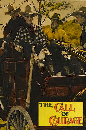 Movie poster for The Call of Courage (1925)