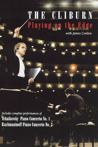 Movie poster for The Cliburn: Playing on the Edge (2001)