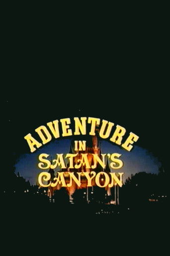 Adventure in Satan's Canyon poster