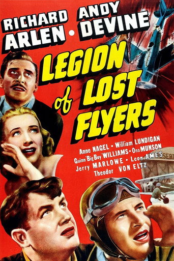 Movie poster for Legion of Lost Flyers (1939)