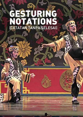 Movie poster for Gesturing Notations (2021)