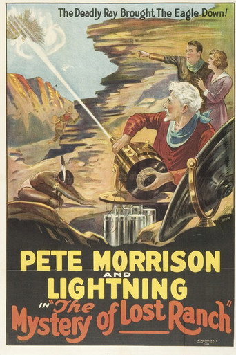 Movie poster for The Mystery of Lost Ranch (1925)