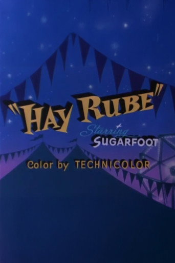 Movie poster for Hay Rube (1954)