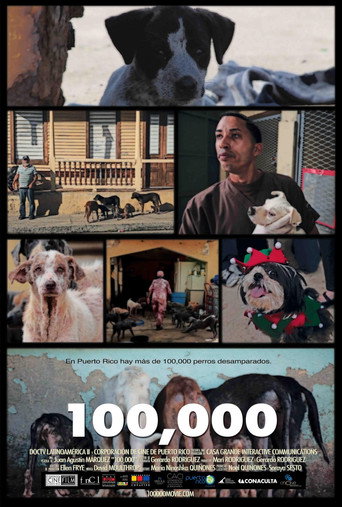 Movie poster for 100,000 (2010)