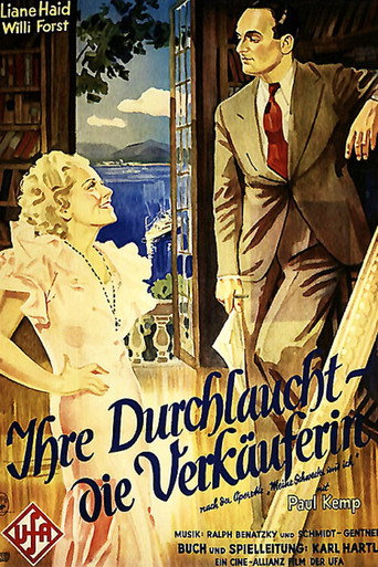 Movie poster for Her Highness the Saleswoman (1934)