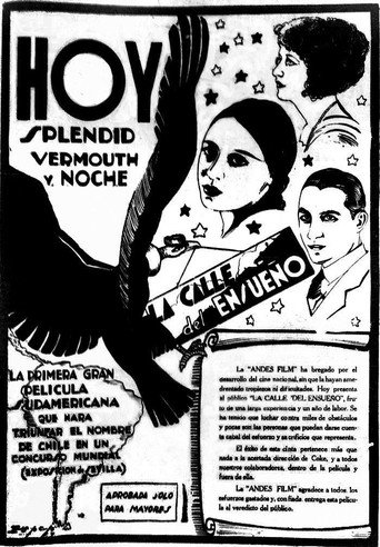 Movie poster for La calle del ensueño (1929)