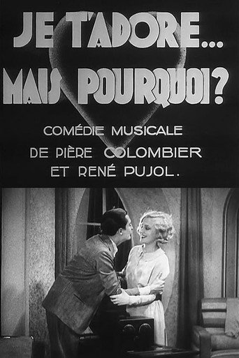 Movie poster for I Love You... But Why? (1930)