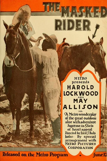 Movie poster for The Masked Rider (1916)