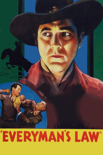 Movie poster for Everyman's Law (1936)