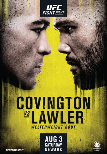 Movie poster for UFC on ESPN 5: Covington vs. Lawler (2019)