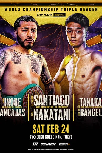Movie poster for Alexandro Santiago vs. Junto Nakatani (2024)
