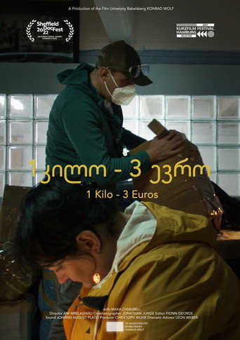 Movie poster for 1 Kilo - 3 Euros (2022)