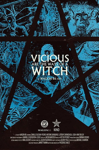 Movie poster for Vicious Are the Ways of a Witch (2019)