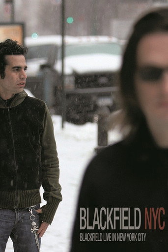 Movie poster for Blackfield: Live in New York City (2007)