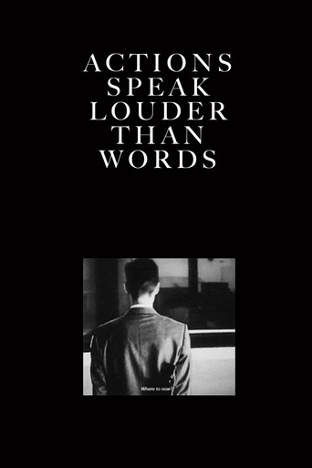 Movie poster for Actions Speak Louder Than Words (1992)