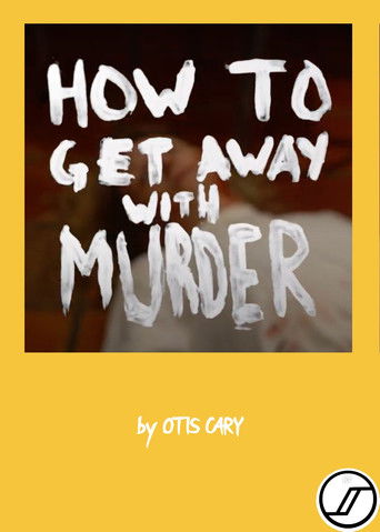 How To get away with Murder poster