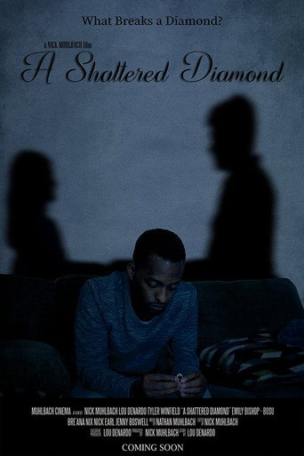 Movie poster for A Shattered Diamond (2021)