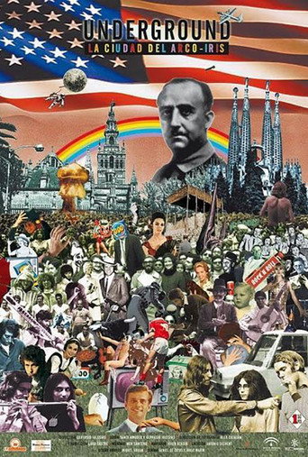 Movie poster for Underground, la ciudad del Arco Iris (2003)