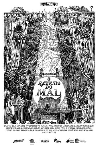 Movie poster for The Portrait of Evil (2021)