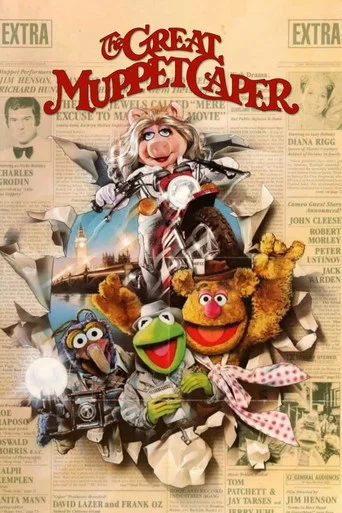 Movie poster for The Great Muppet Caper (1981)