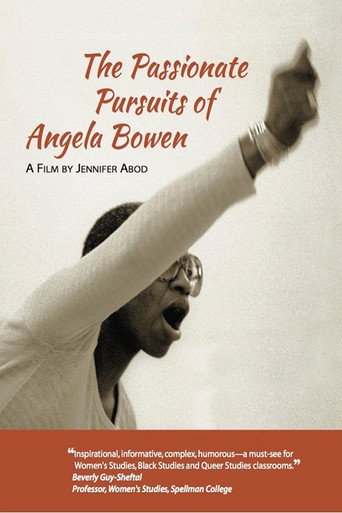Movie poster for The Passionate Pursuits of Angela Bowen (2016)