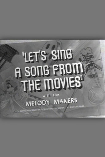 Movie poster for Let's Sing a Song from the Movies (1948)