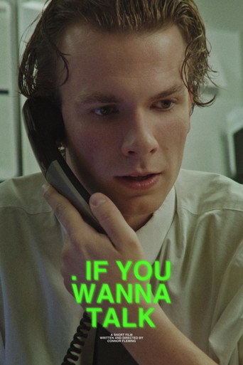 Movie poster for IF YOU WANNA TALK (2025)