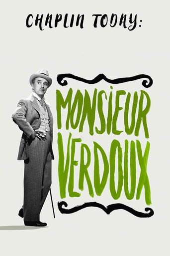 Movie poster for Chaplin Today: Monsieur Verdoux (2003)