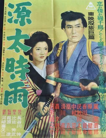 Movie poster for Genta Shigure (1953)