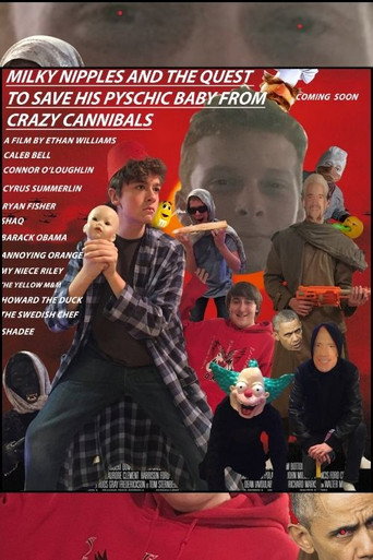 Movie poster for Milky Nipples And The Quest To Save His Psychic Baby From Crazy Cannibals (2018)