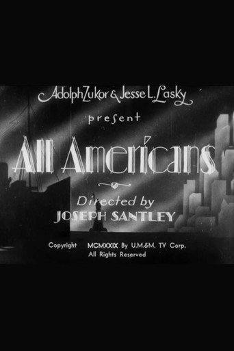 Movie poster for All Americans (1929)