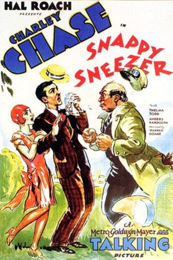 Movie poster for Snappy Sneezer (1929)
