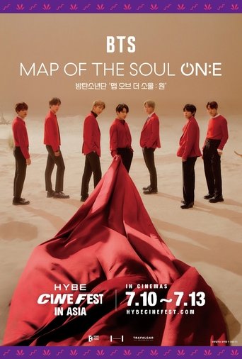 Movie poster for BTS MAP OF THE SOUL ON:E DVD (2021)