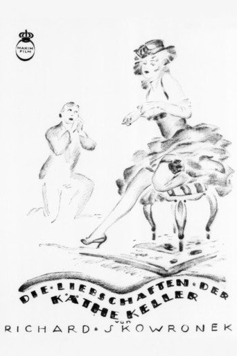 Movie poster for Die Liebschaften der Käthe Keller (1919)