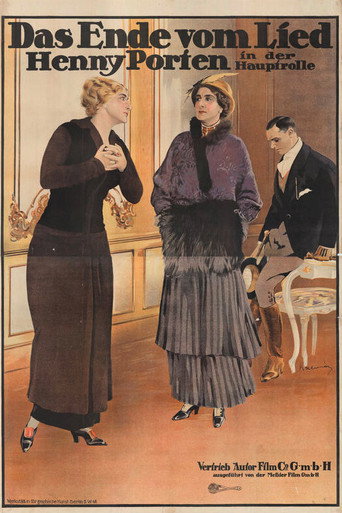 Movie poster for Das Ende vom Liede (1915)