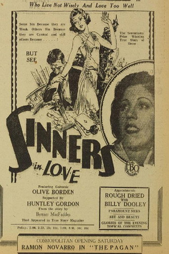 Sinners in Love poster