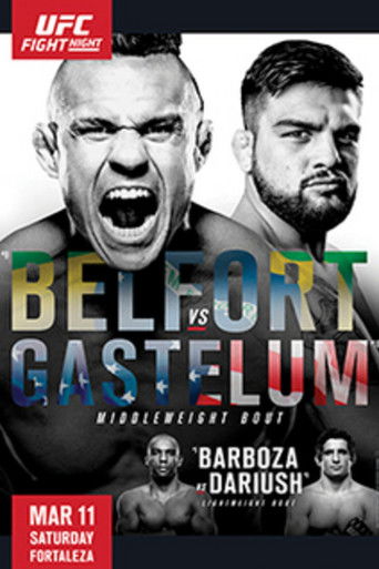 UFC Fight Night 106: Belfort vs. Gastelum poster