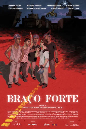 Movie poster for Braço Forte