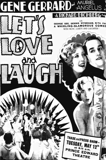 Movie poster for Let's Love and Laugh (1931)