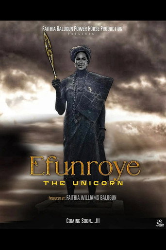 Movie poster for Efunroye The Unicorn