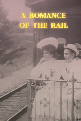 Movie poster for A Romance of the Rail (1903)