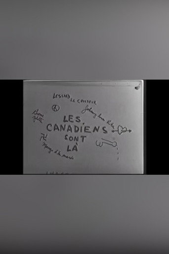 Movie poster for Les Canadiens sont là (1973)