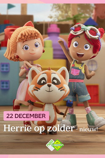 Herrie op zolder poster