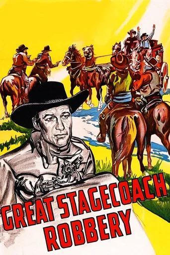 Movie poster for Great Stagecoach Robbery (1945)