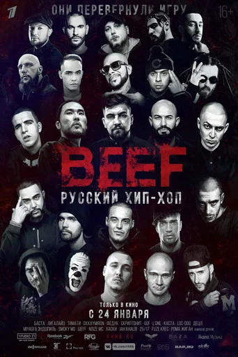 Movie poster for BEEF: Russian Hip-Hop (2019)