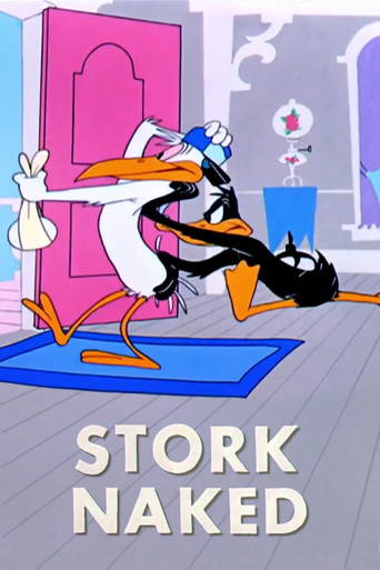 Movie poster for Stork Naked (1955)