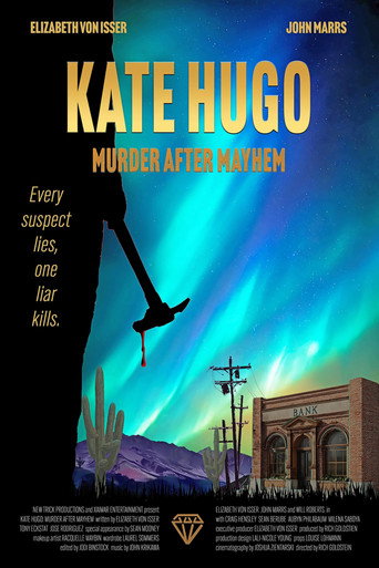 Movie poster for Kate Hugo: Murder After Mayhem
