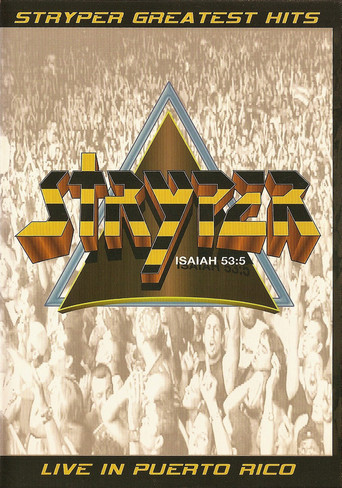 Movie poster for Stryper: Greatest Hits - Live in Puerto Rico (2007)