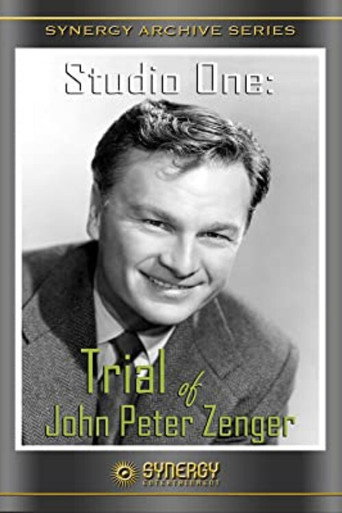 Movie poster for The Trial of John Peter Zenger (1953)