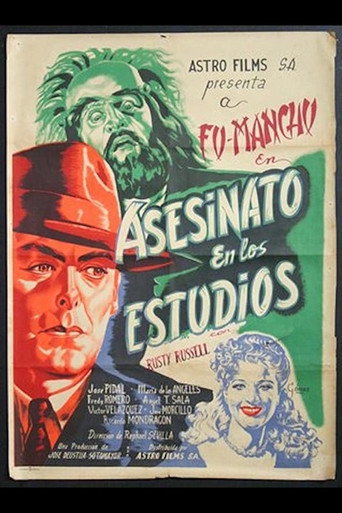 Movie poster for Asesinato en los estudios (1946)